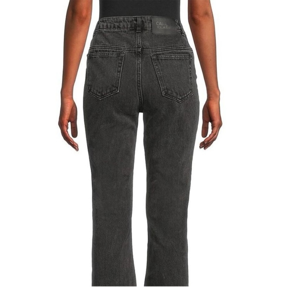 CAVALLI CLASS HIGH RISE STRAIGHT LEG JEANS